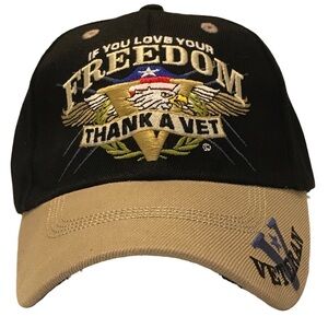 JWN "Thank a Vet" Freedom Adjustable Ball Cap